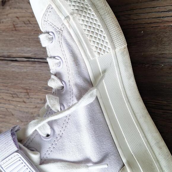 Converse Lavender Purple Platform Sneaker Size 6 - Picture 9 of 9